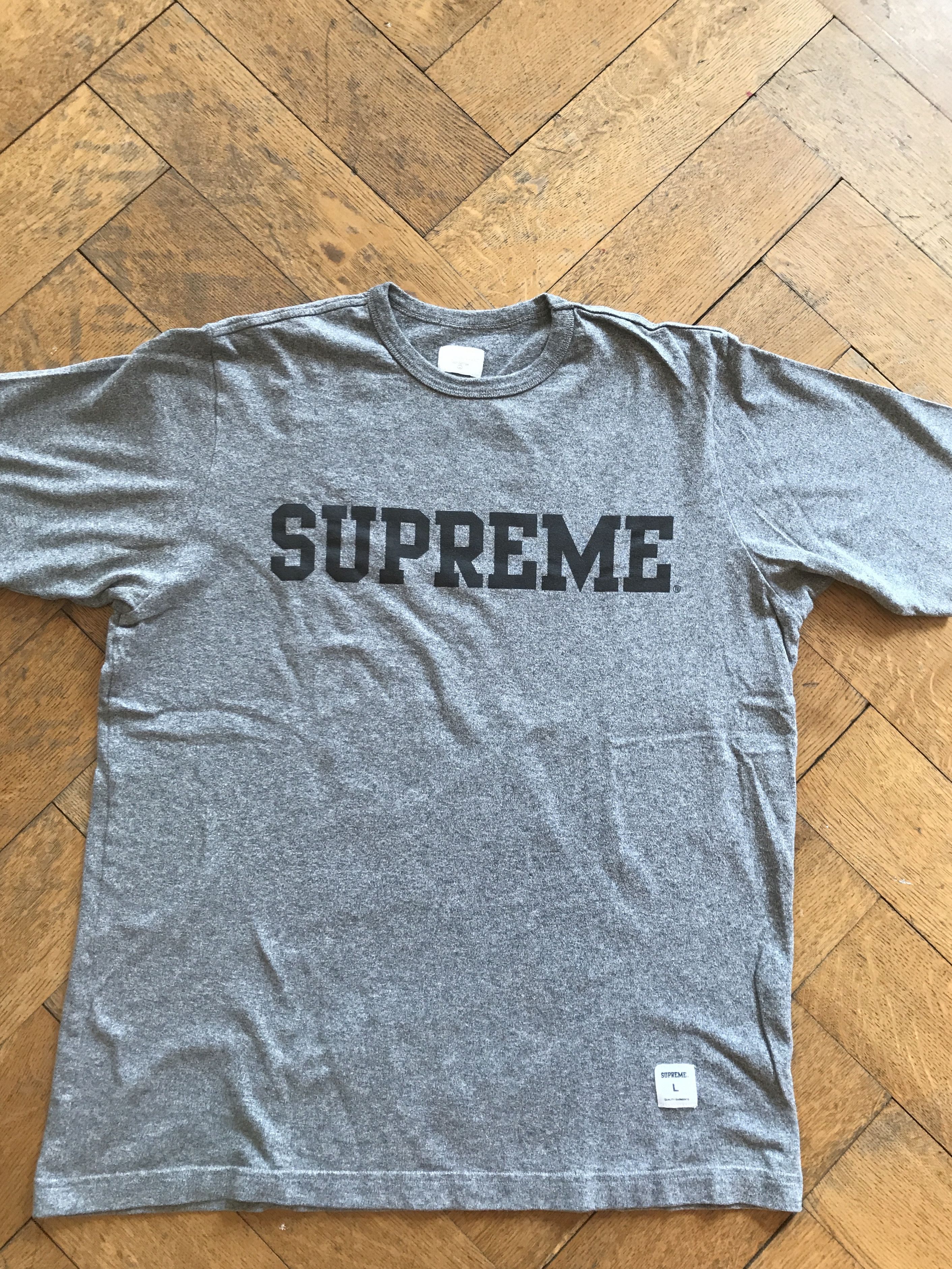 Supreme Collegiate Tee | Grailed