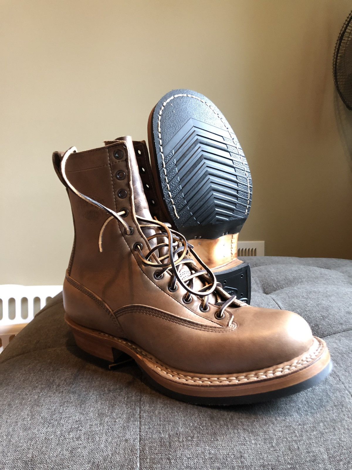 Whites Boots Whites Boots Custom Smoke Jumper - Natural CXL