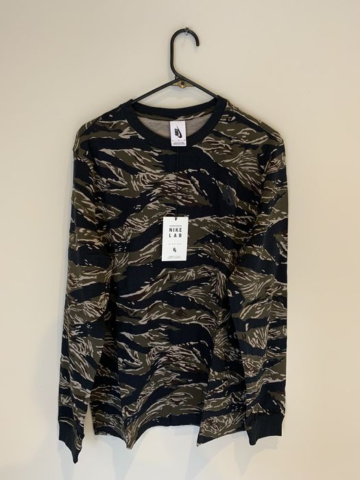 Nike Nikelab Tiger Camo long sleeve shirt. Nike Lab | Grailed