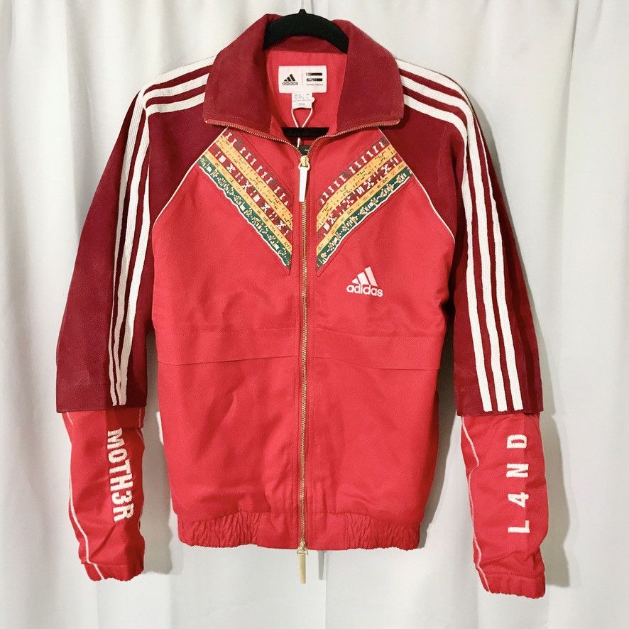 Adidas Pharrell Adidas X Pharrell Afro HU Leather Track Top Jacket Grailed