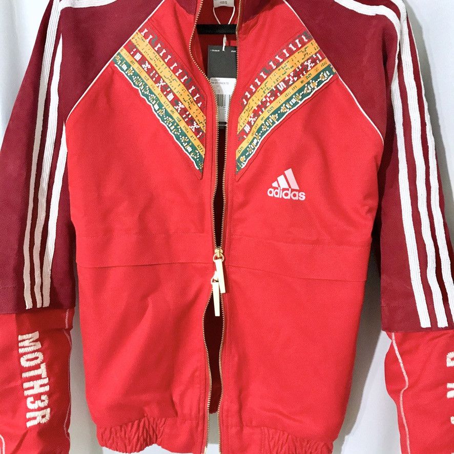 Adidas × Pharrell Adidas X Pharrell Afro HU Leather Track Top Jacket Size US XS / EU 42 / 0 - 12 Thumbnail