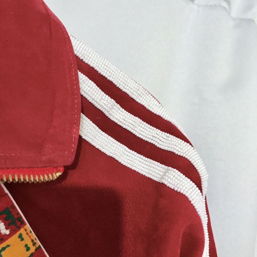 Adidas × Pharrell Adidas X Pharrell Afro HU Leather Track Top Jacket Size US XS / EU 42 / 0 - 6 Thumbnail