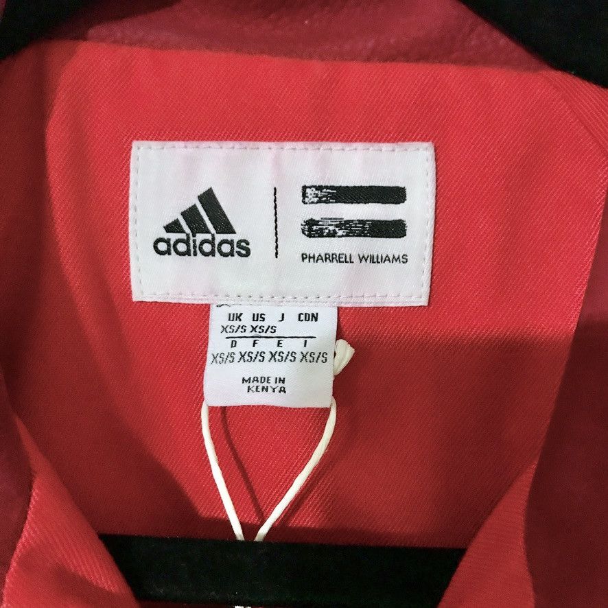 Adidas × Pharrell Adidas X Pharrell Afro HU Leather Track Top Jacket Size US XS / EU 42 / 0 - 7 Thumbnail