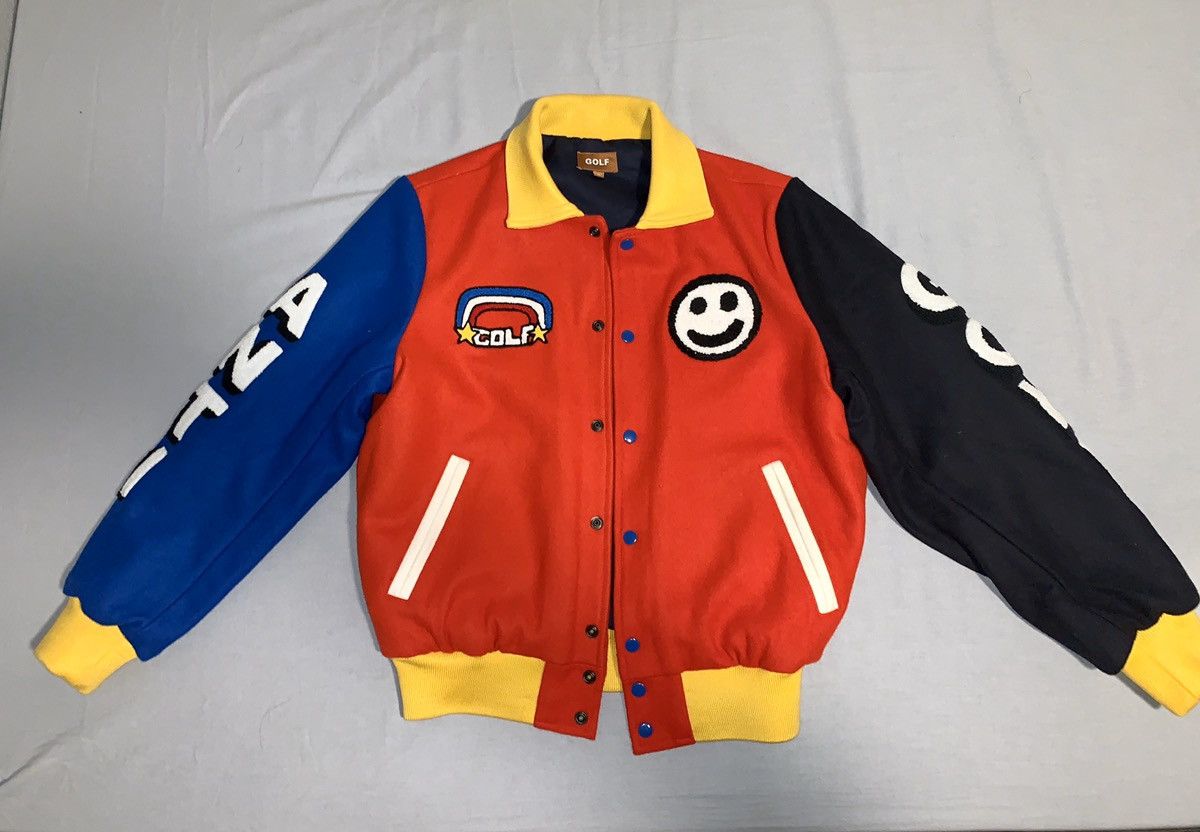 Golf Anti Golf Varsity Jacket