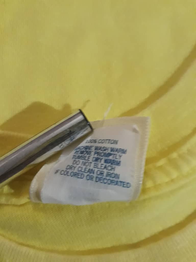 Umbro VINTAGE UMBRO Yellow Tees Made In U.S.A Size US L / EU 52-54 / 3 - 5 Thumbnail