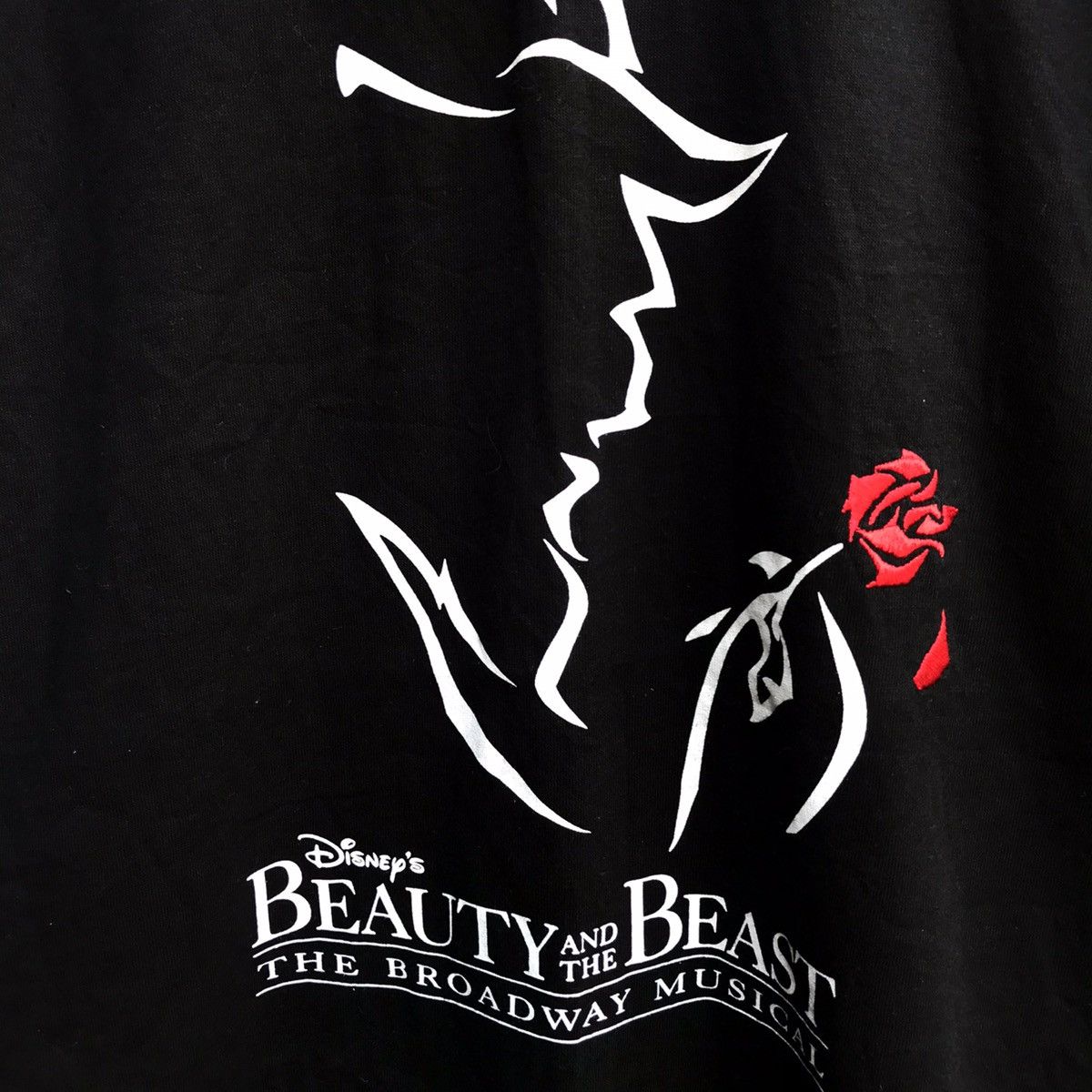 Disney Vintage BEAUTY & THE BEAST Disney tour musical tee movie Size US M / EU 48-50 / 2 - 4 Thumbnail