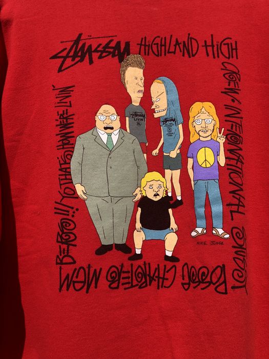 Stussy x best sale beavis and butthead