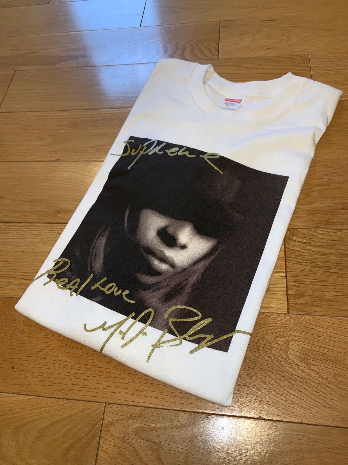 Supreme Supreme Mary J Blige Tee White Size XL | Grailed