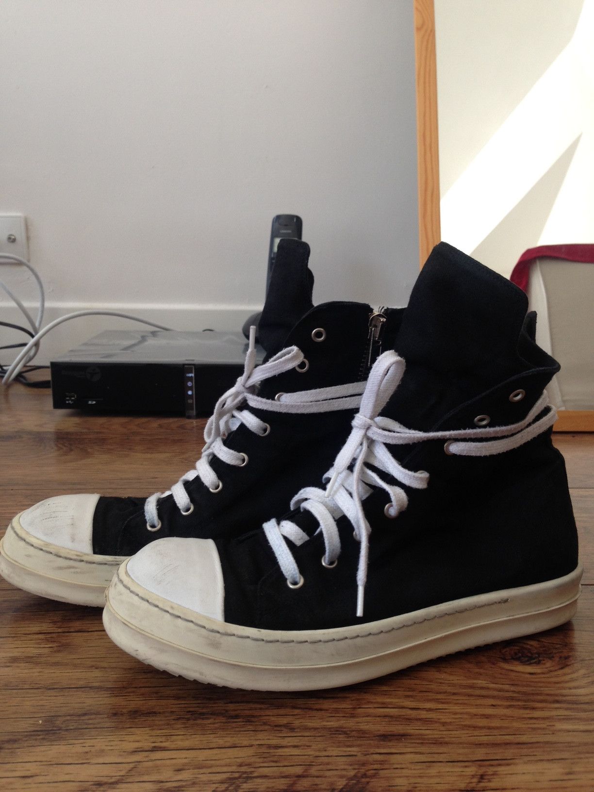 DRKSHDW canvas Ramones