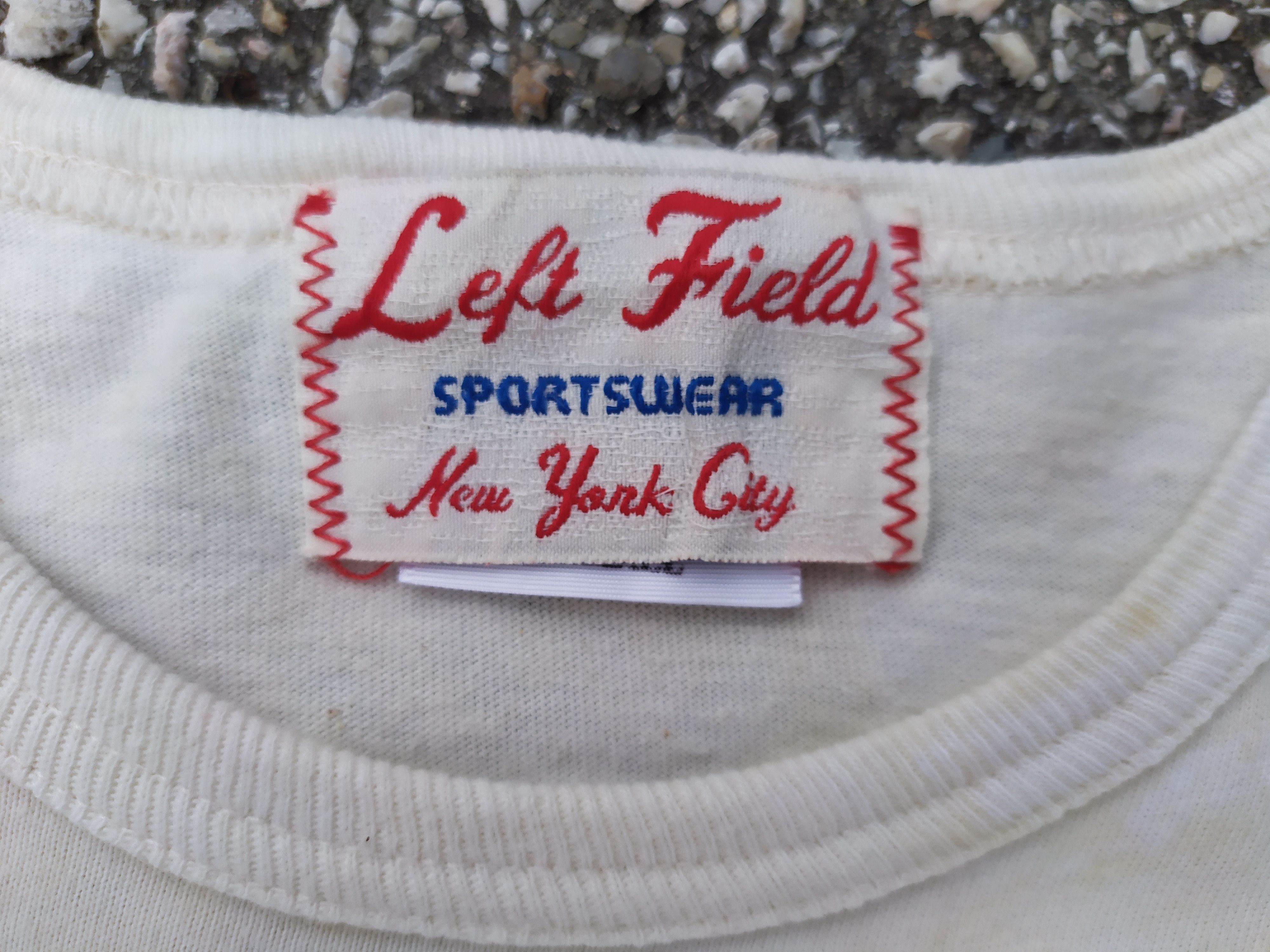 Left Field NyC Red Skull Logo T-Shirt