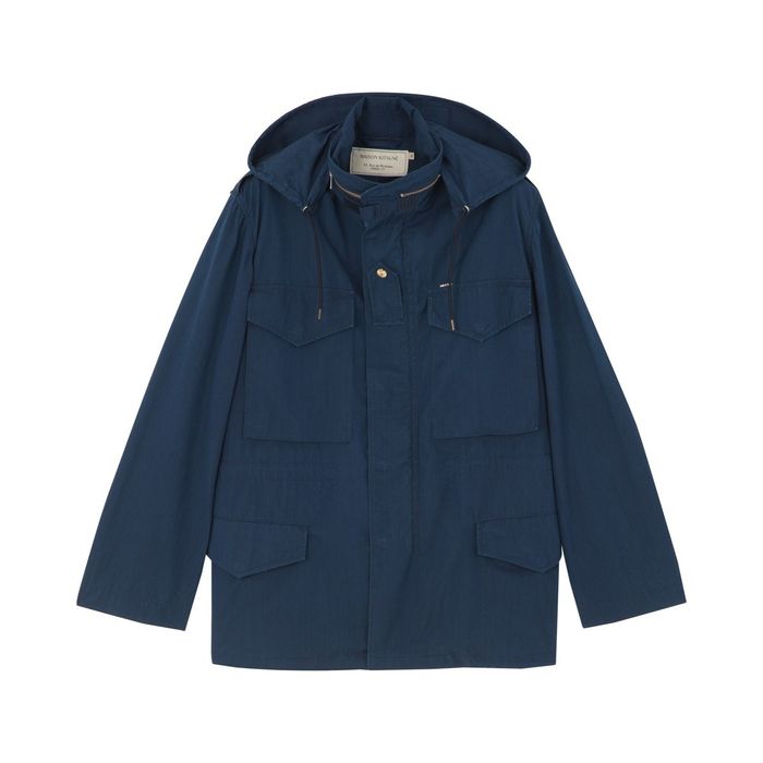 MAISON KITSUNE INDIGO M65 JACKET - ジャケット/アウター