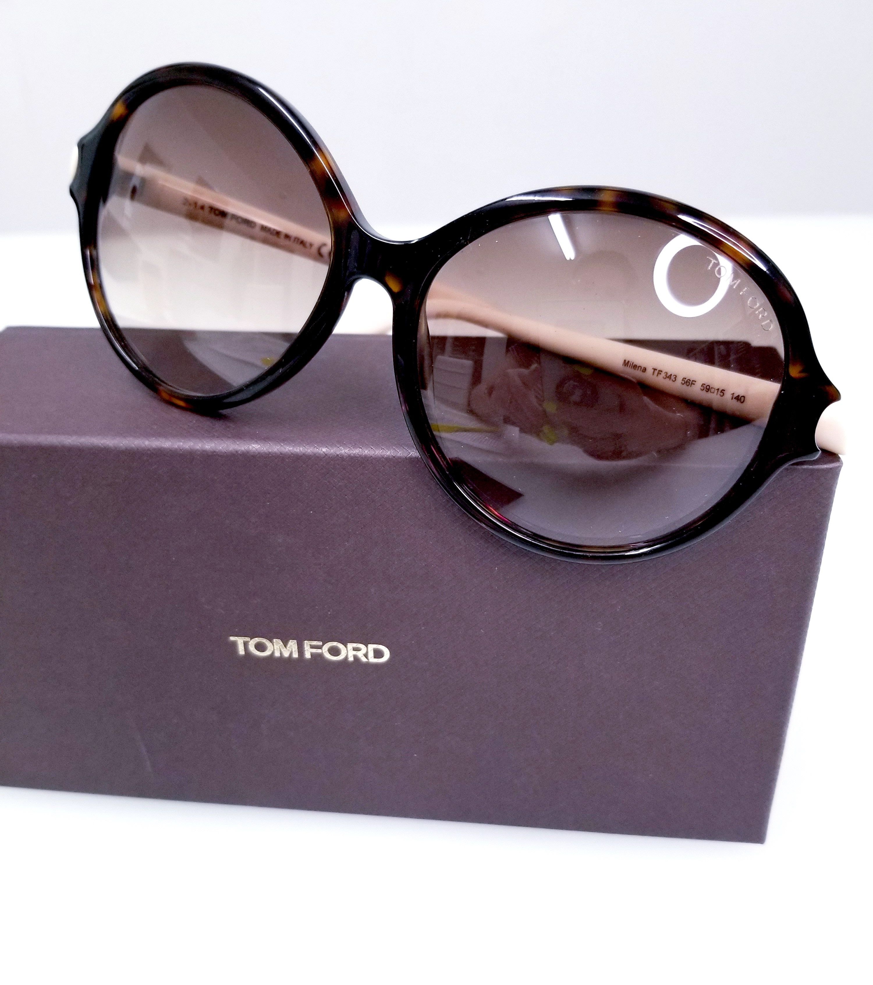 NEW Tom Ford FT0343 - 56F Milena Sunglasses
