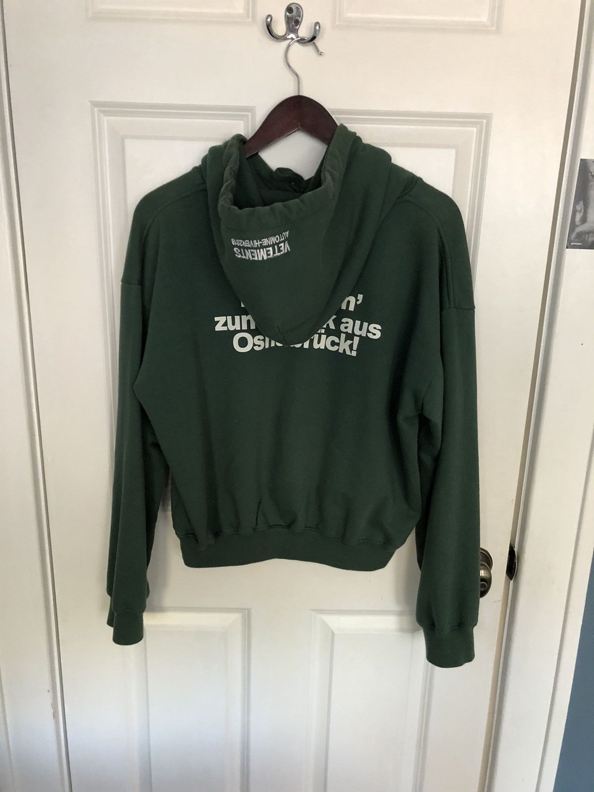 Vetements Vetements German Tourist Hoodie Grailed