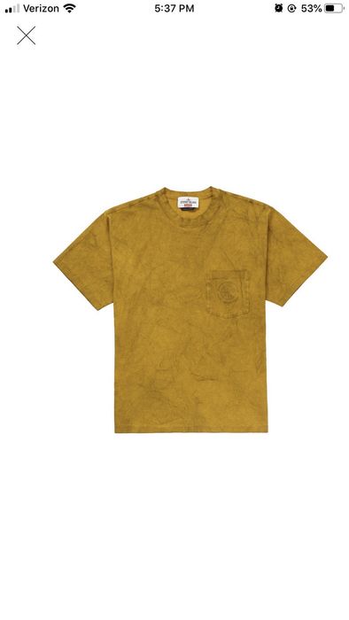 Stone island best sale supreme pocket tee