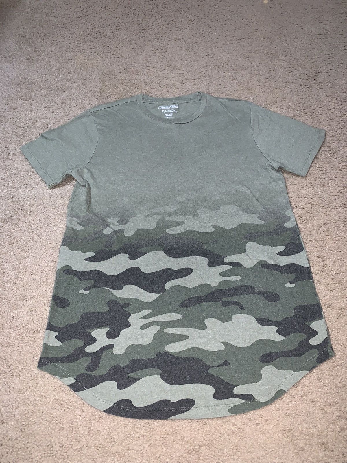Carbon Camo Green shirt Grailed