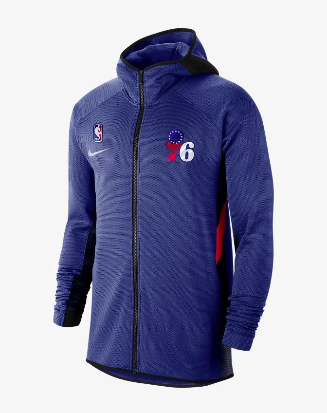 76ers nike showtime hoodie best sale