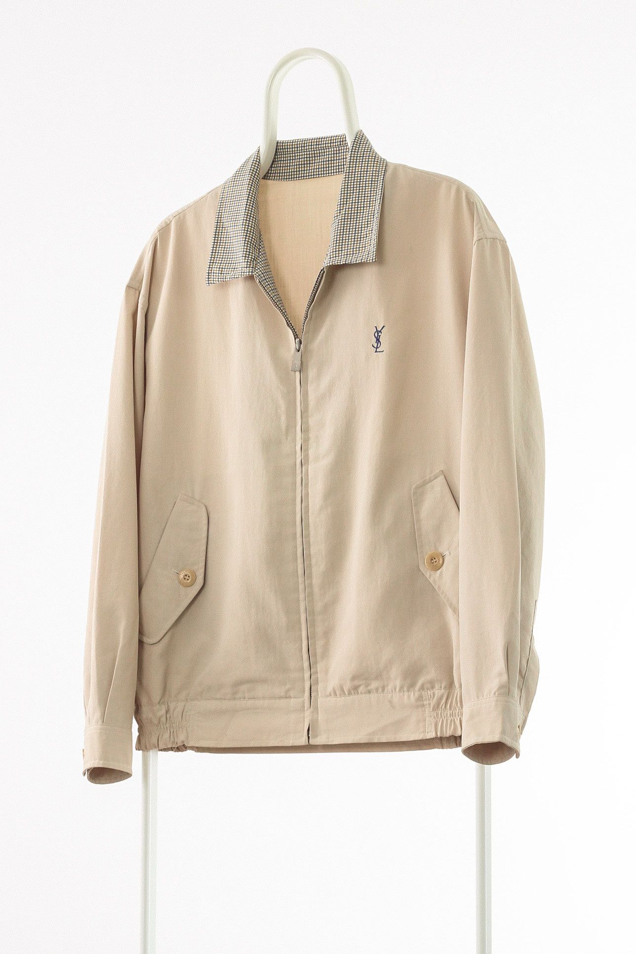 Vintage YSL Yves Saint Laurent Harrington Jacket Size L