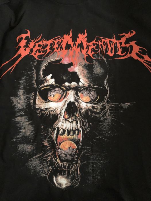 Vetements Vetements Heavy Metal Skull Tee | Grailed