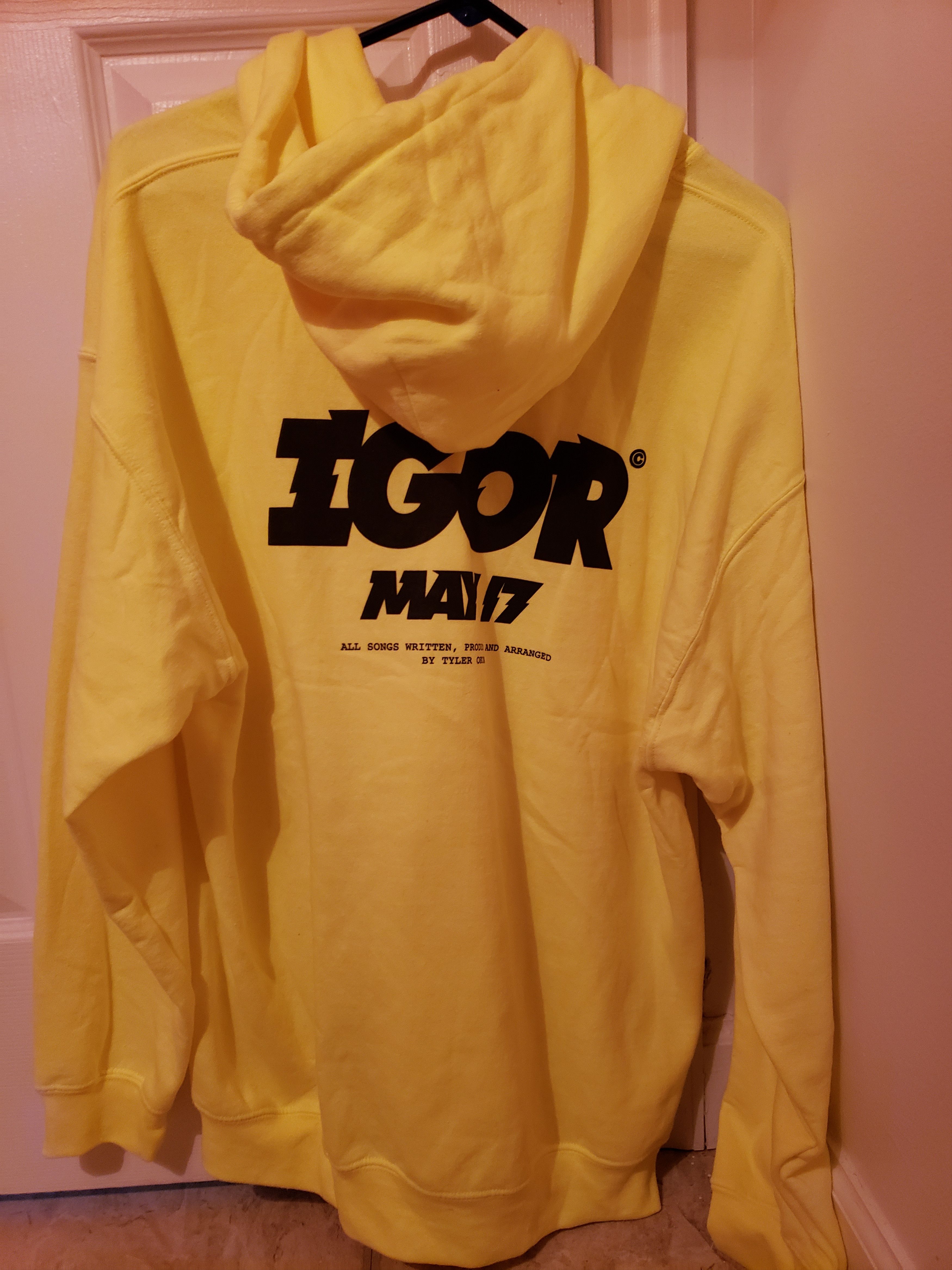 Golf Wang Tyler The Creator Golf Wang Igor Neon Hoodie sz L Size US L / EU 52-54 / 3 - 3 Thumbnail