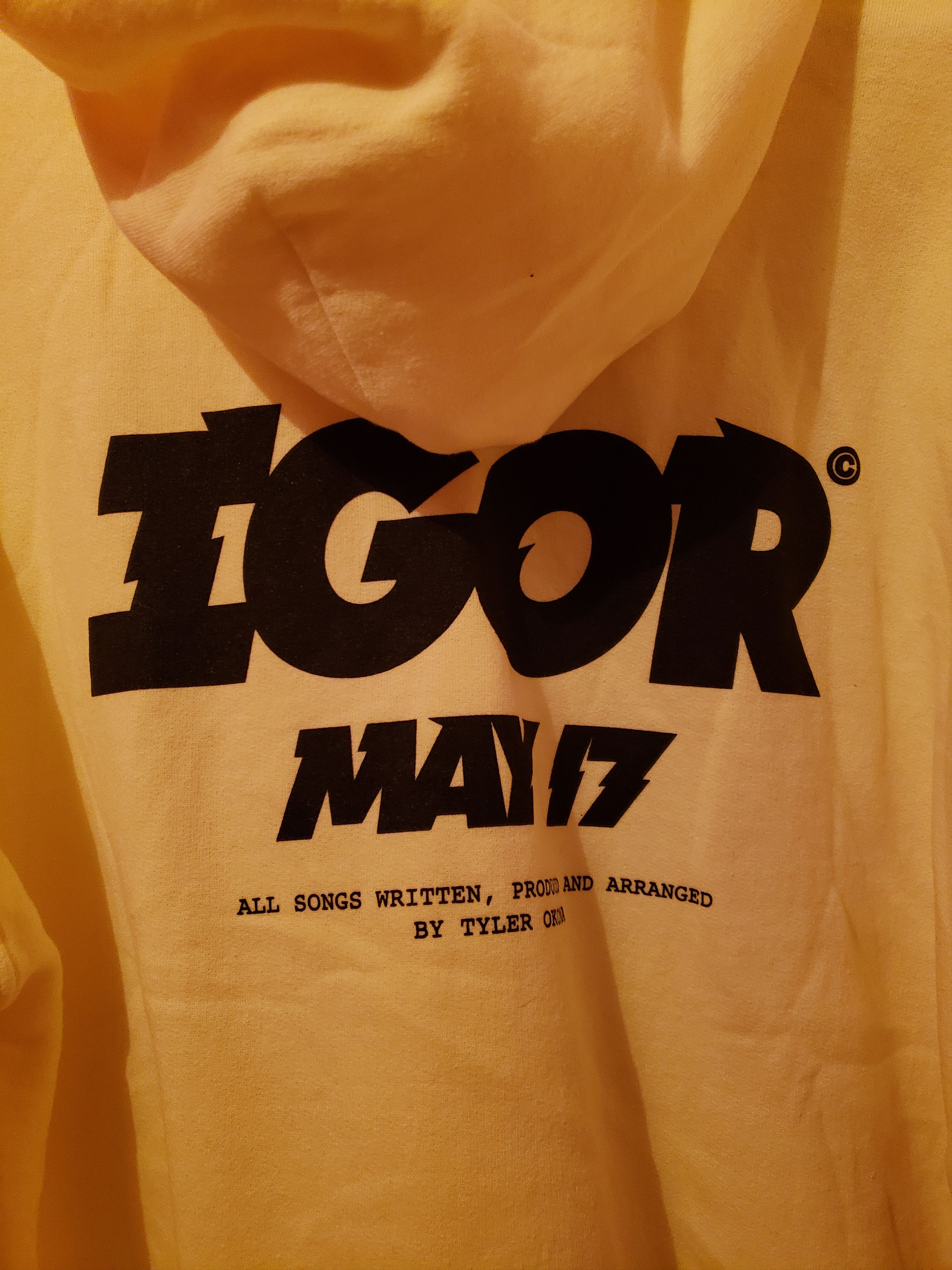 Golf Wang Tyler The Creator Golf Wang Igor Neon Hoodie sz L Size US L / EU 52-54 / 3 - 4 Thumbnail