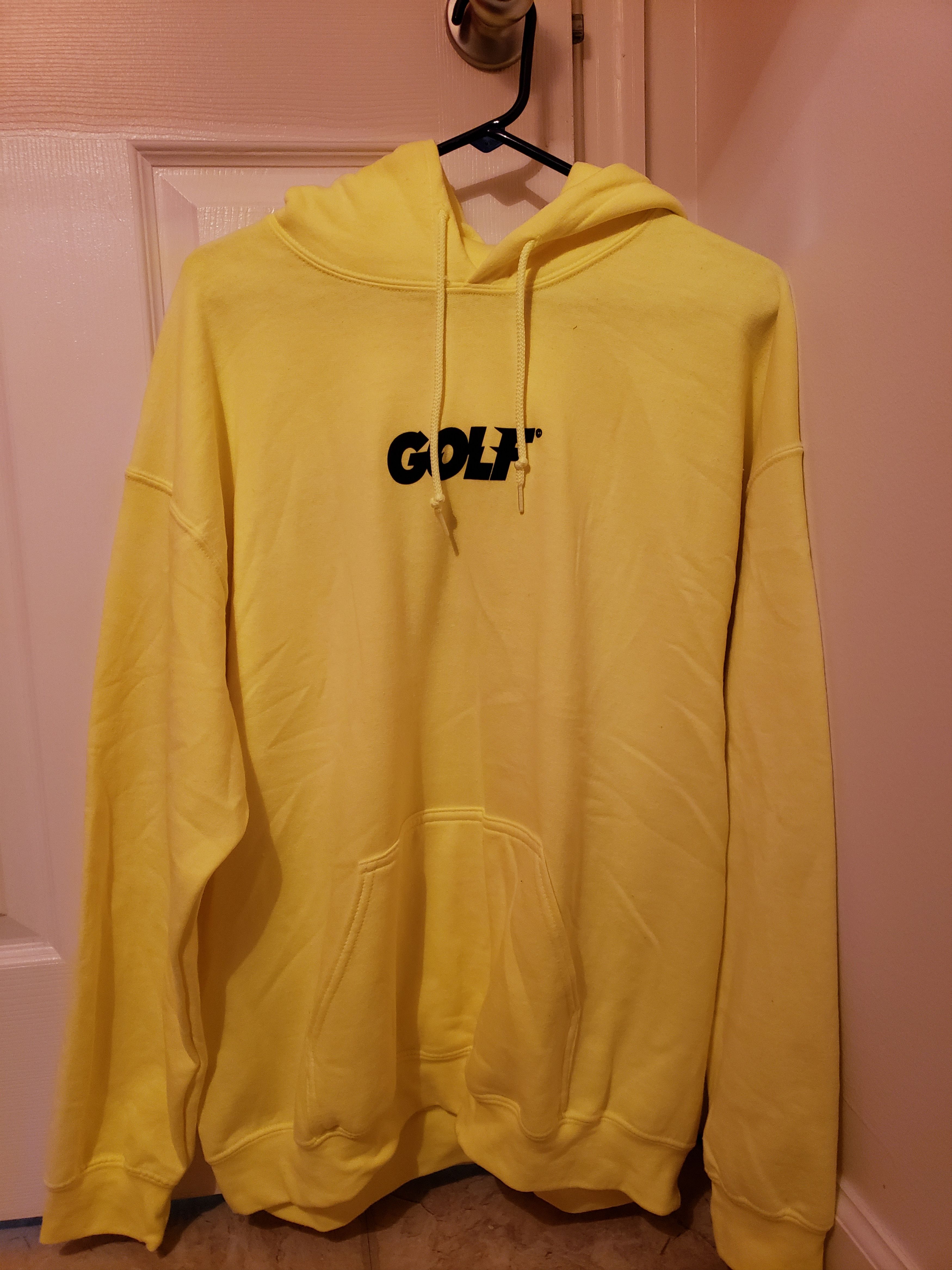 GOLF WANG イエロー フーディ Lサイズ TylertheCreator Golf Wang × Tyler The Creator Golf Wang Dirt Hoodie Black