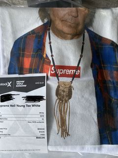 Supreme neil outlet young tee white