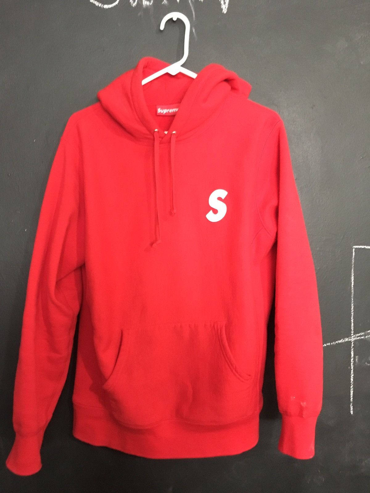 Supreme 3M Reflective S Logo Hoodie - Red Size US M / EU 48-50 / 2 - 2 Preview