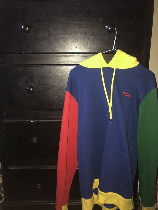 Wilson color shop block hoodie