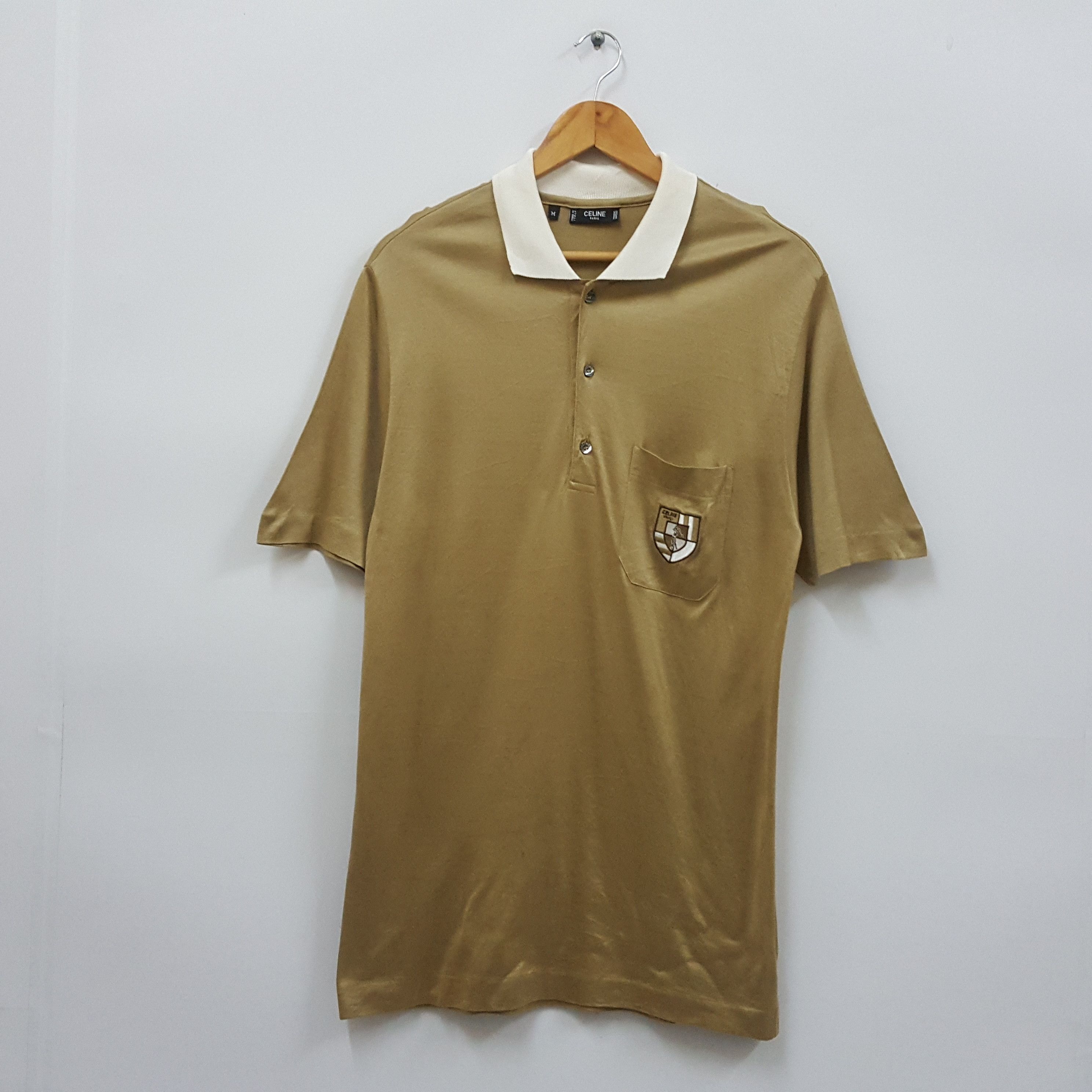 トップス vintage CELINE poloshirt bg Vintage Celine polo – Jerome Vintage
