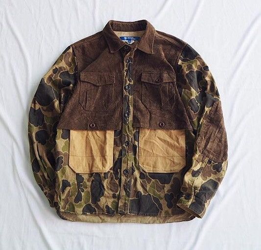 Junya Watanabe Junya Watanabe Camo Shirt Size US L / EU 52-54 / 3 - 1 Thumbnail