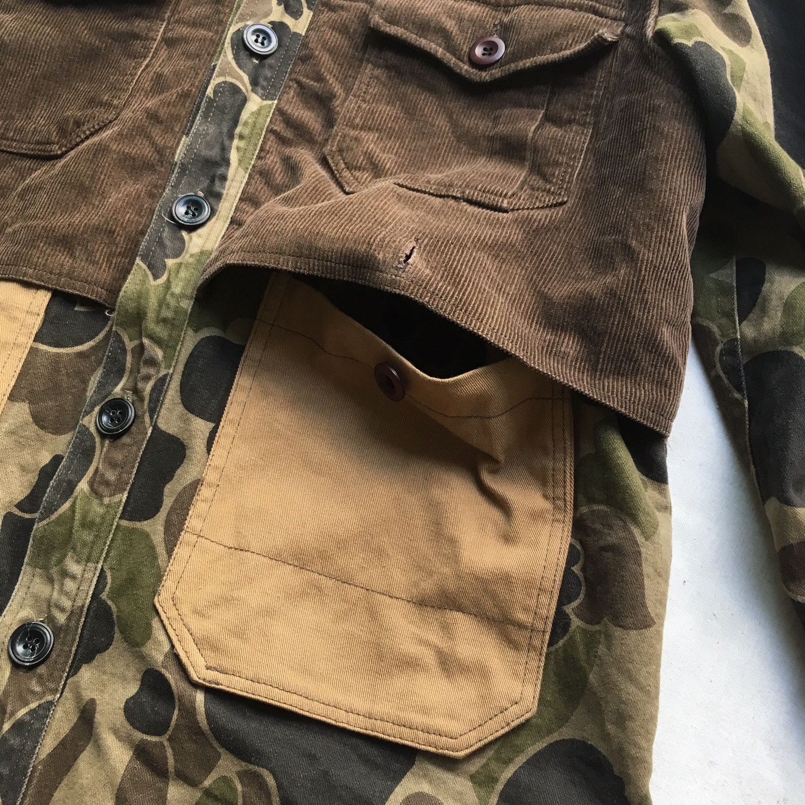 Junya Watanabe Junya Watanabe Camo Shirt Size US L / EU 52-54 / 3 - 3 Thumbnail