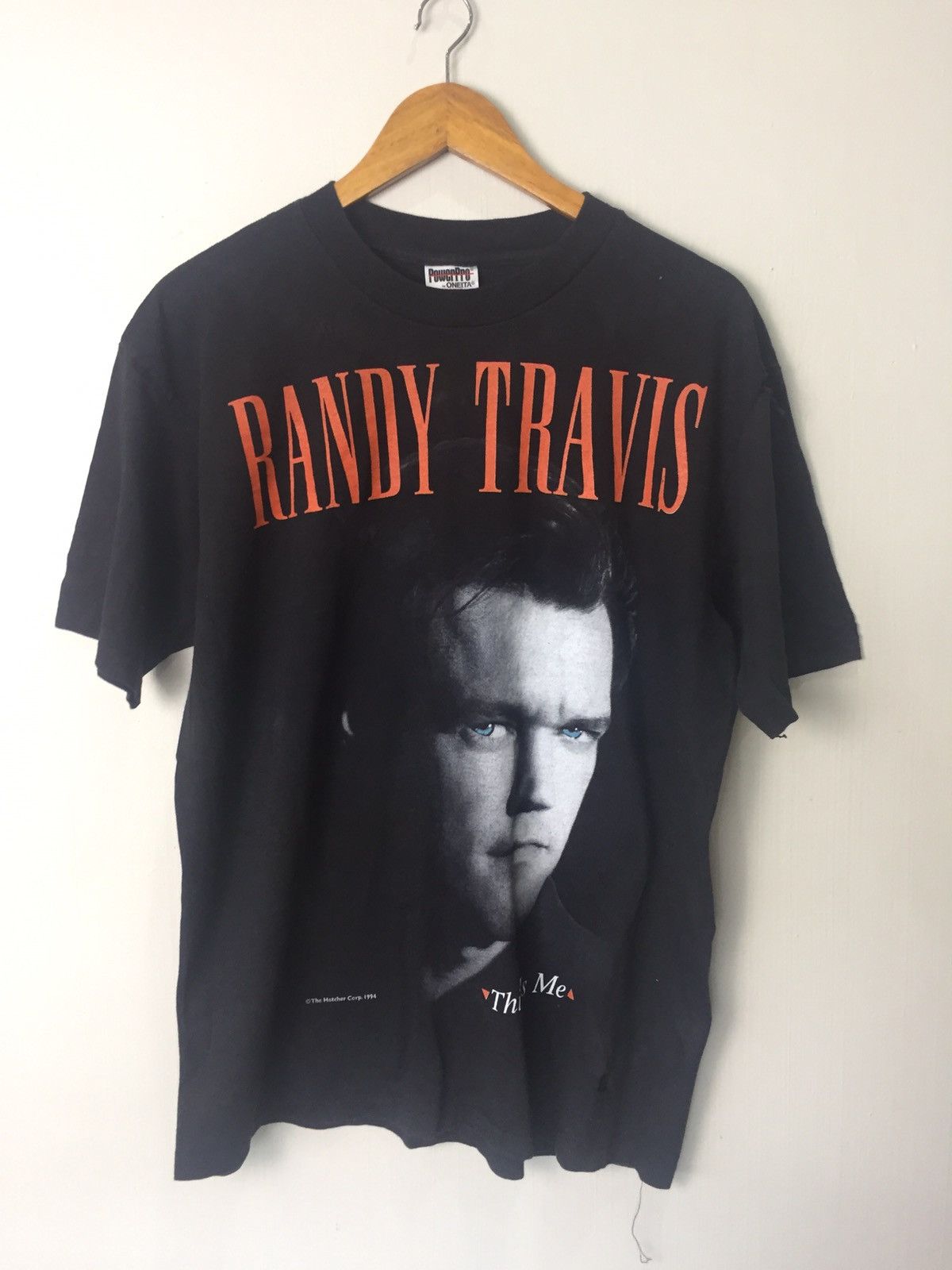 Vintage Vintage 90s Randy Travis Promo Album Tour T Shirt