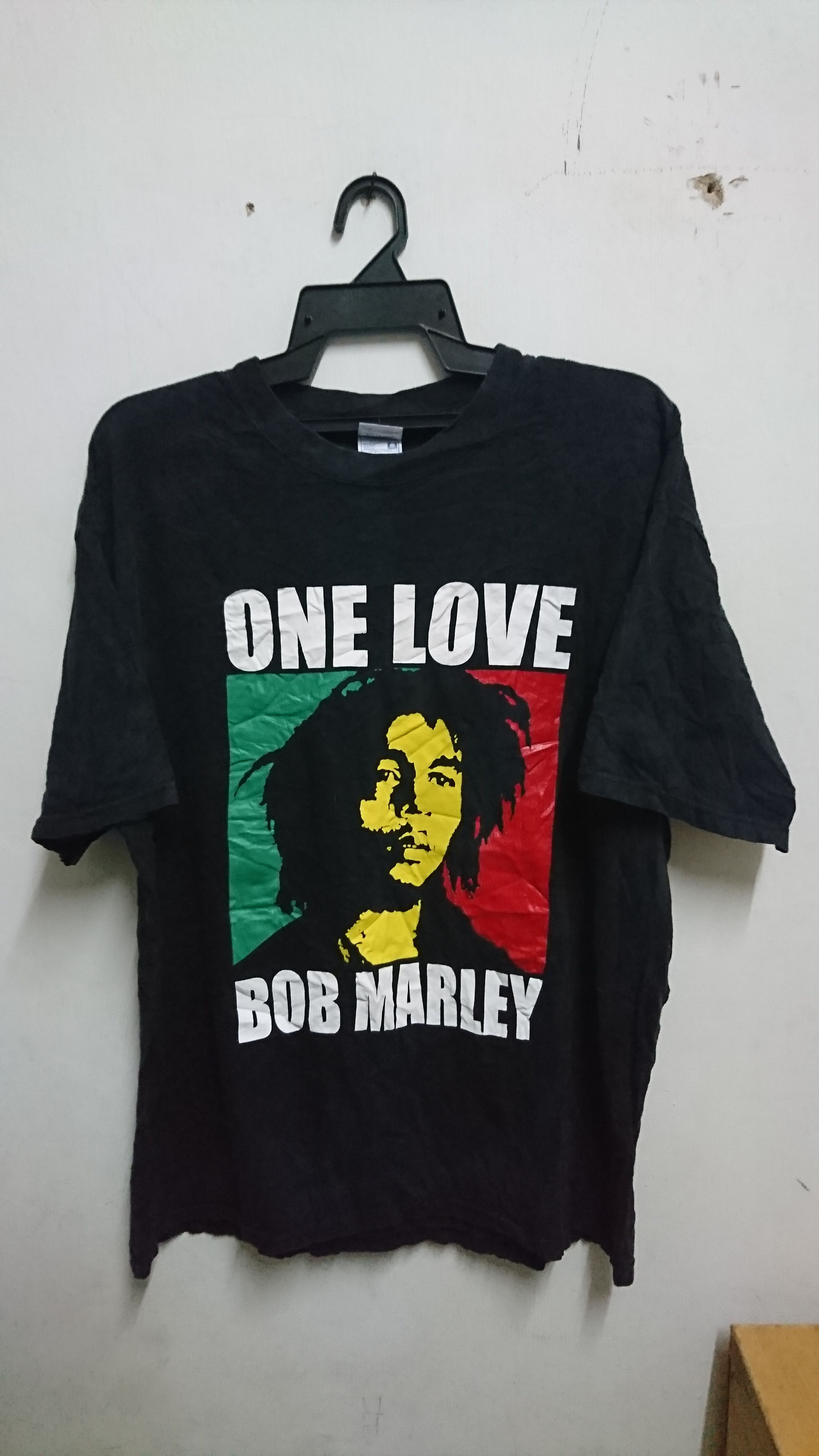 VINTAGE BOB MARLEY SOCCER TEE SHIRT 1994 SIZE LARGE – Vintage rare usa