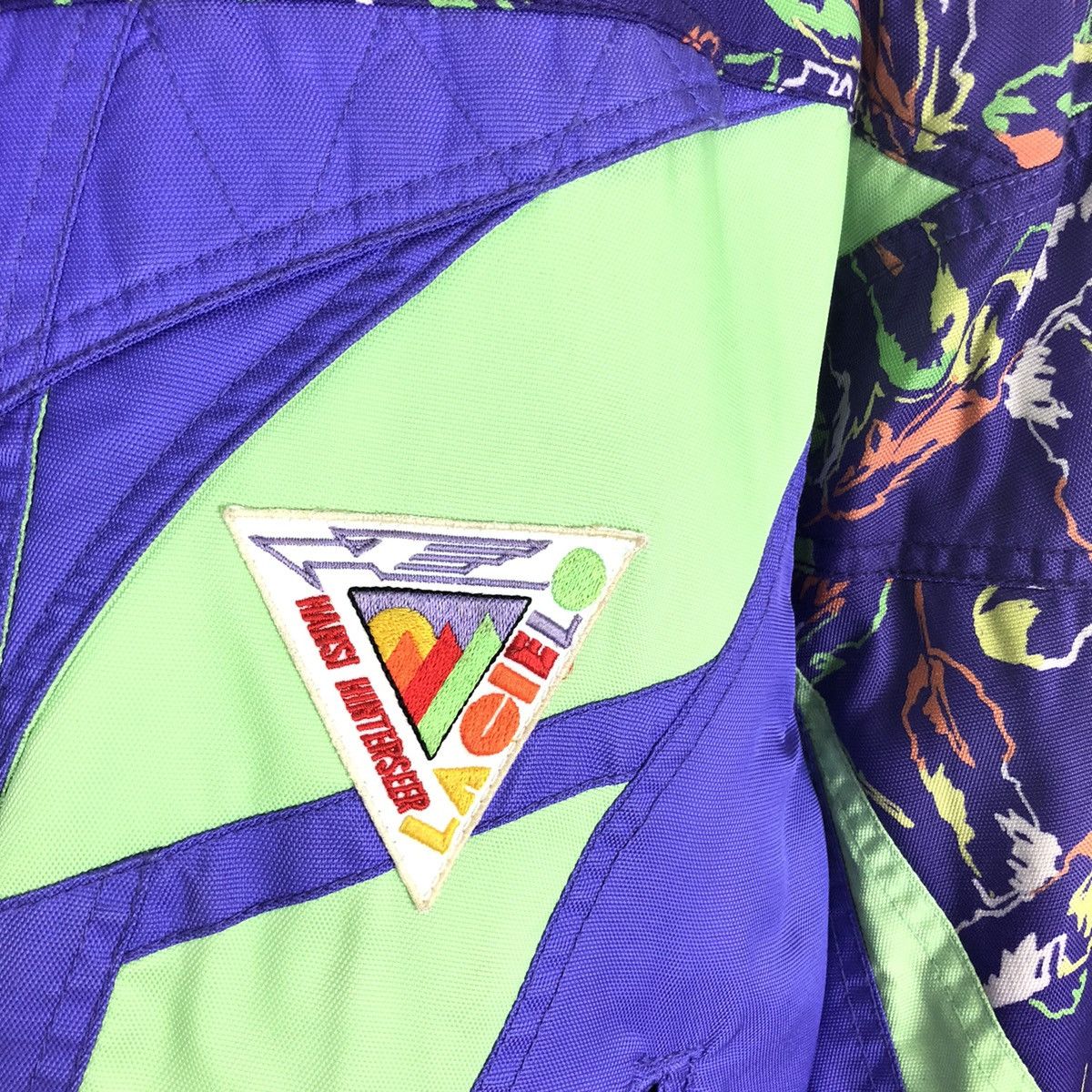 Vintage Lacielo Multicolour Embroidery Skiwear Jacket Size US XL / EU 56 / 4 - 6 Thumbnail