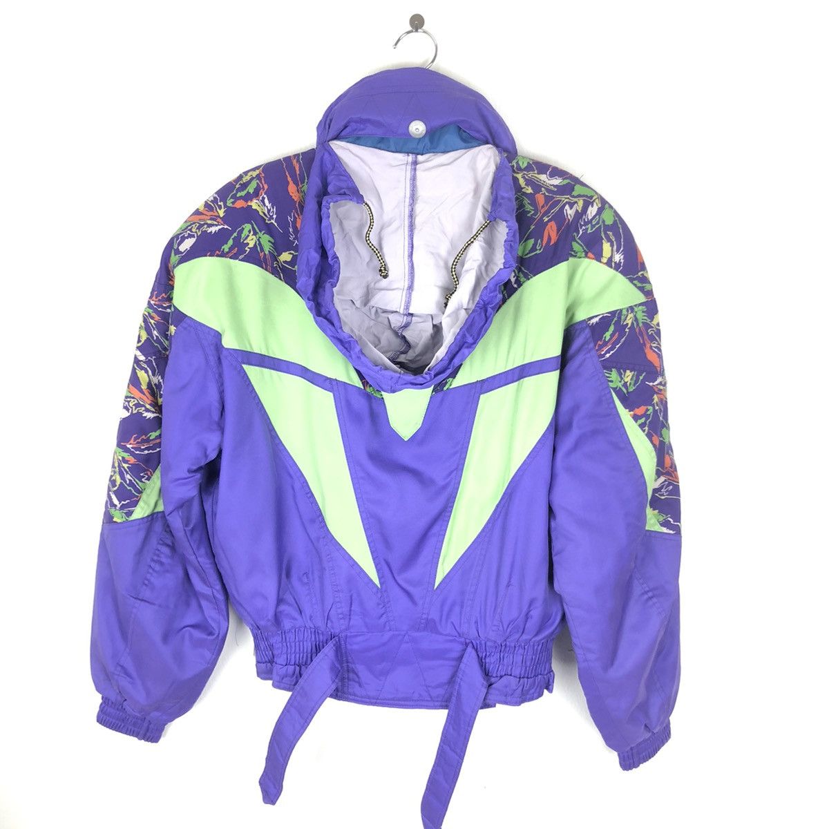 Vintage Lacielo Multicolour Embroidery Skiwear Jacket Size US XL / EU 56 / 4 - 3 Thumbnail