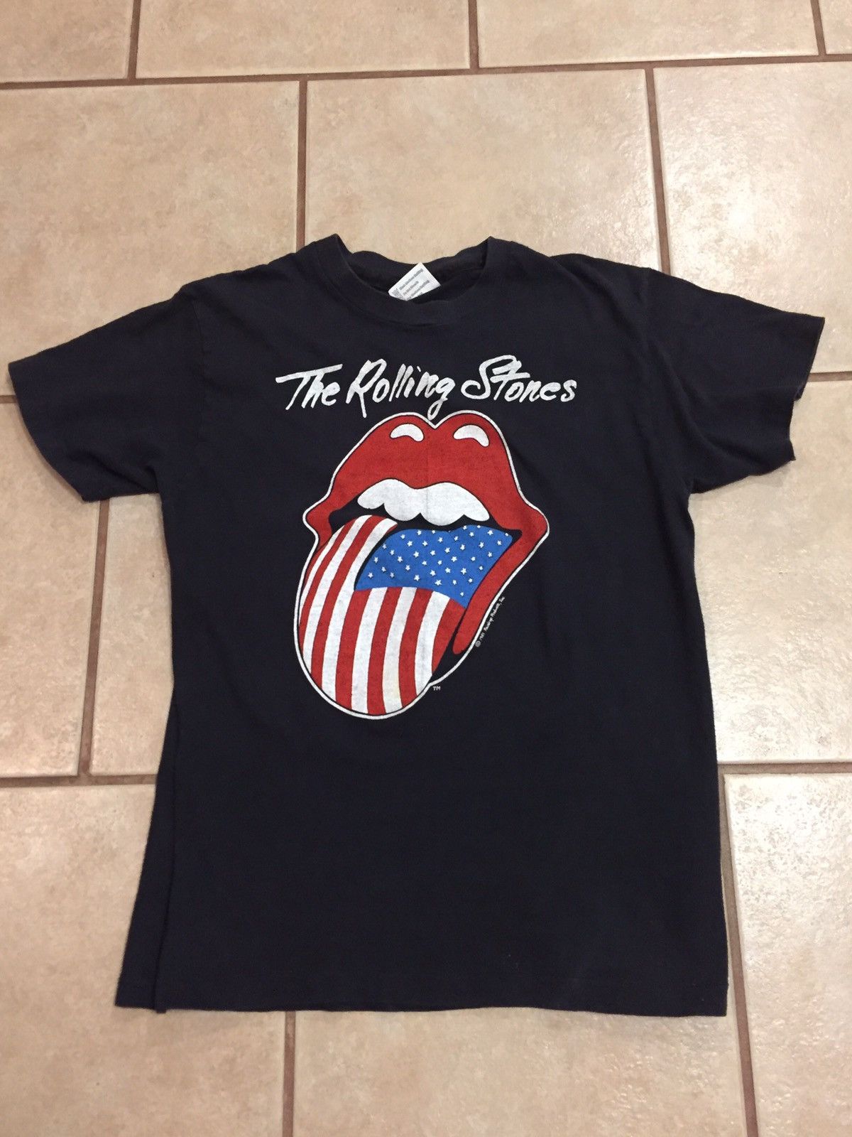 Hanes VTG Rolling Stones 1981 North American Tour T-shirt