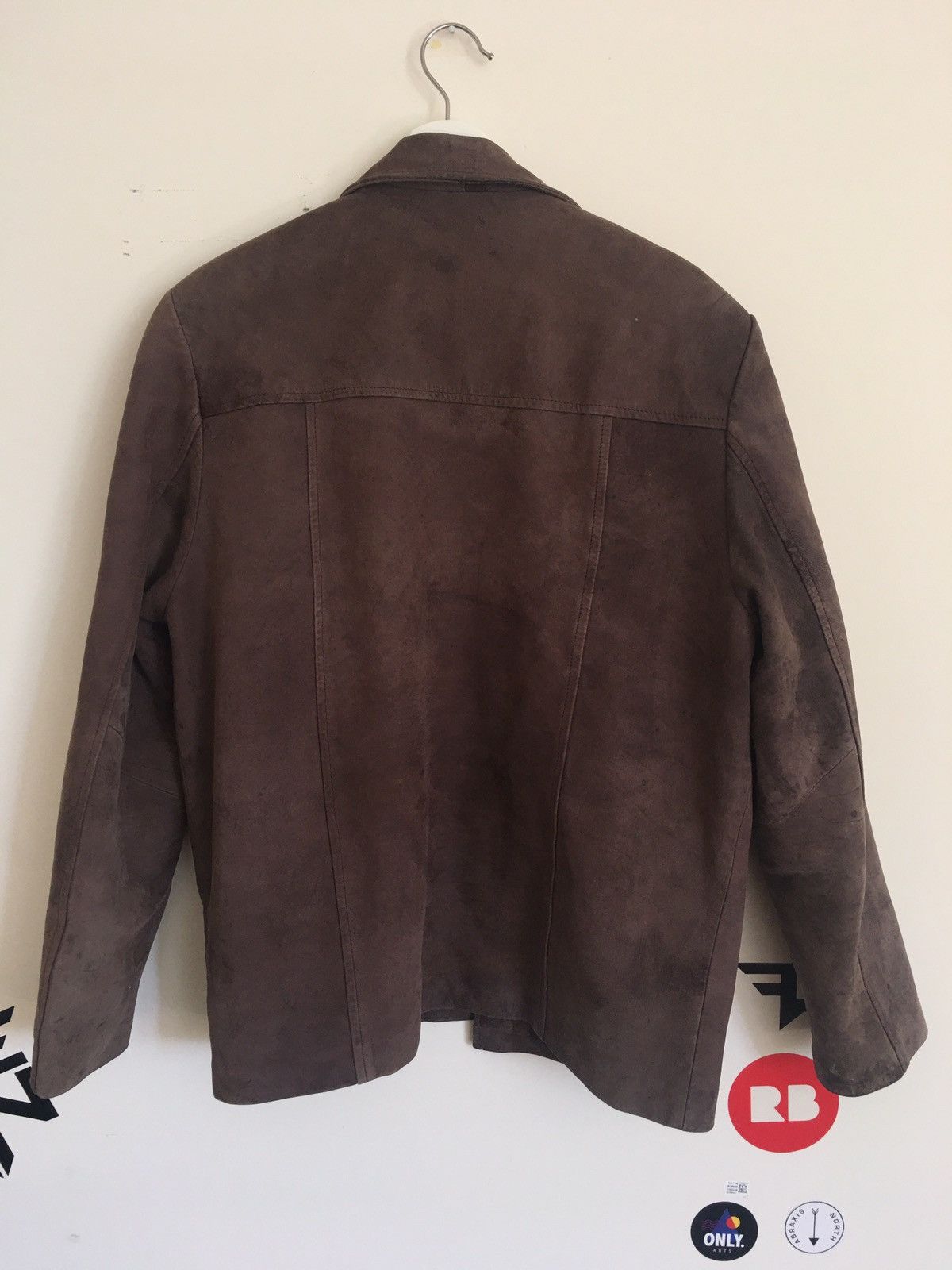 Japanese Brand × Vintage Brown “Real Leather” jacket Size US L / EU 52-54 / 3 - 3 Thumbnail