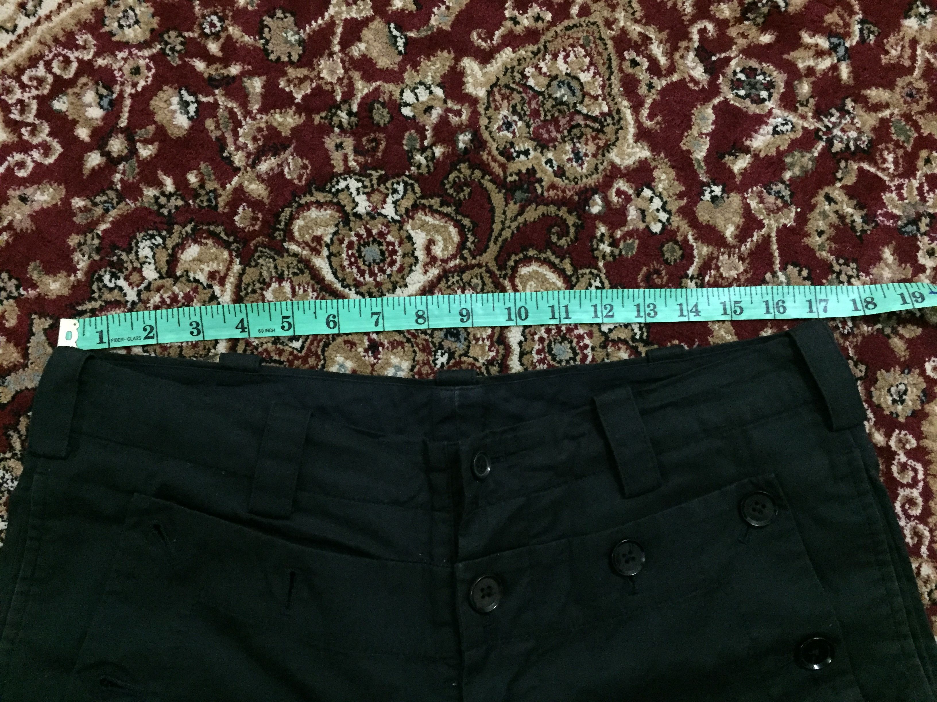 Yohji Yamamoto AW94 Pour Homme Sailor Multibutton pocket Pants Size US 33 - 15 Thumbnail