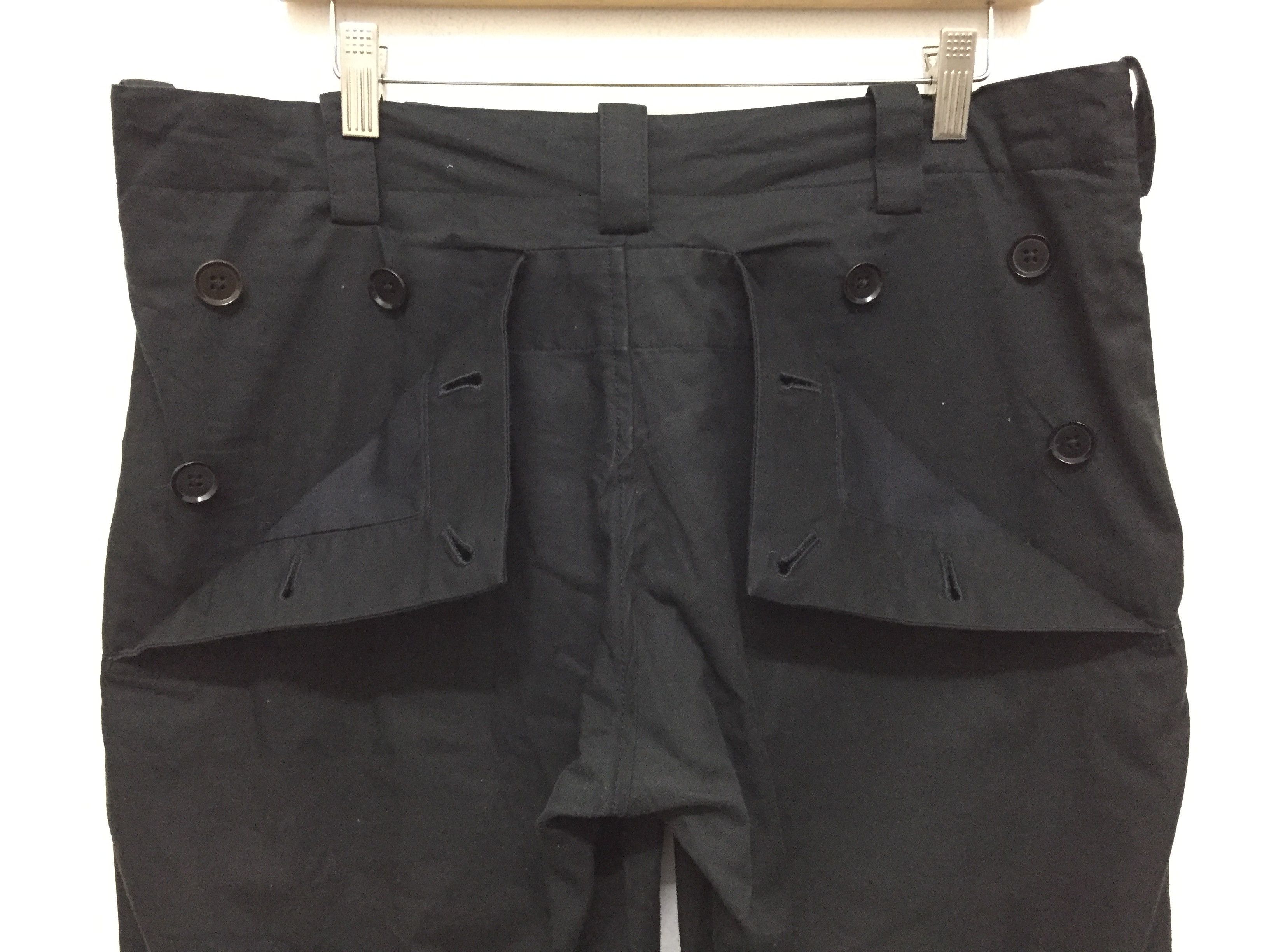 Yohji Yamamoto AW94 Pour Homme Sailor Multibutton pocket Pants Size US 33 - 11 Thumbnail