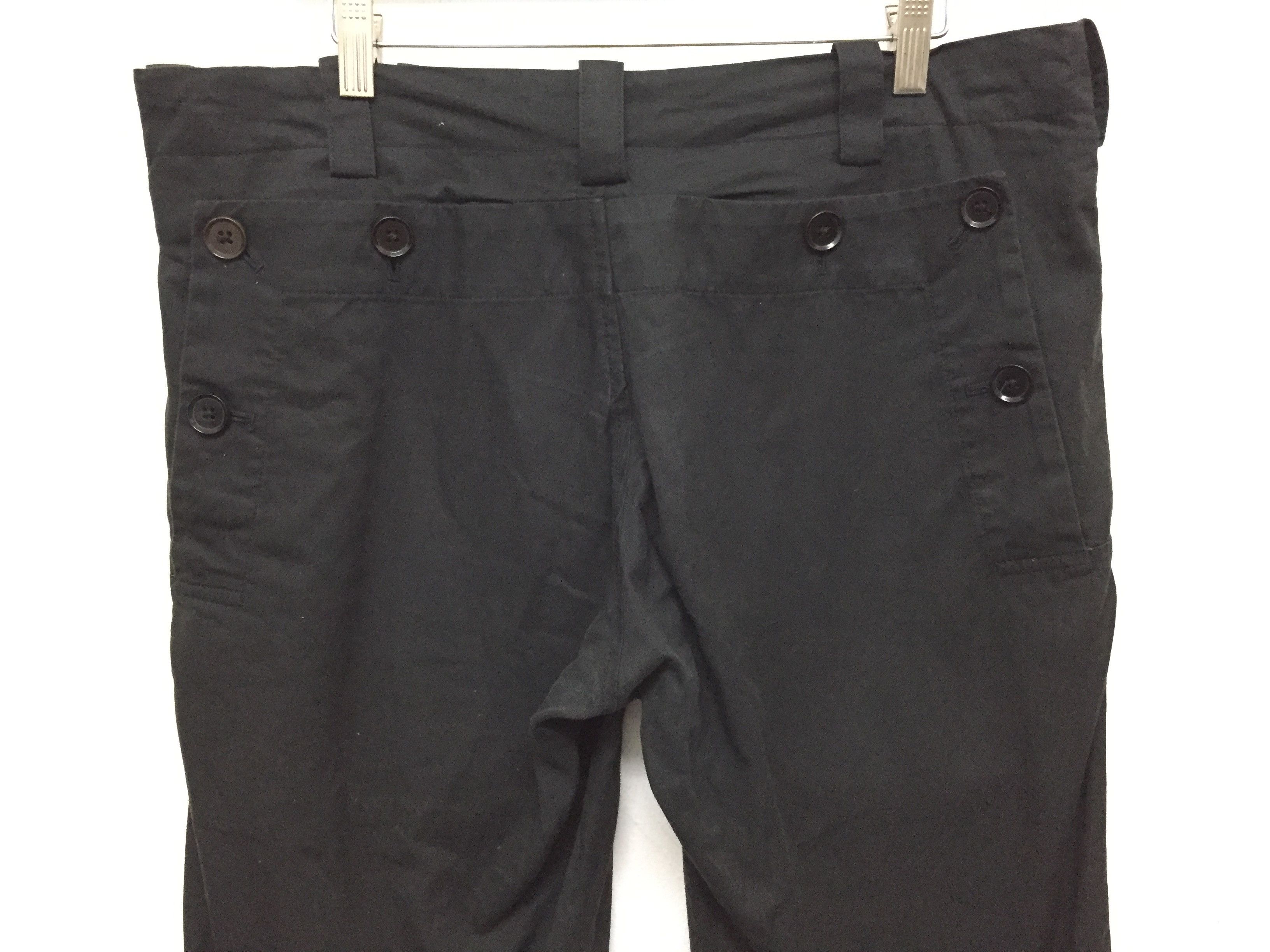 Yohji Yamamoto AW94 Pour Homme Sailor Multibutton pocket Pants Size US 33 - 10 Thumbnail
