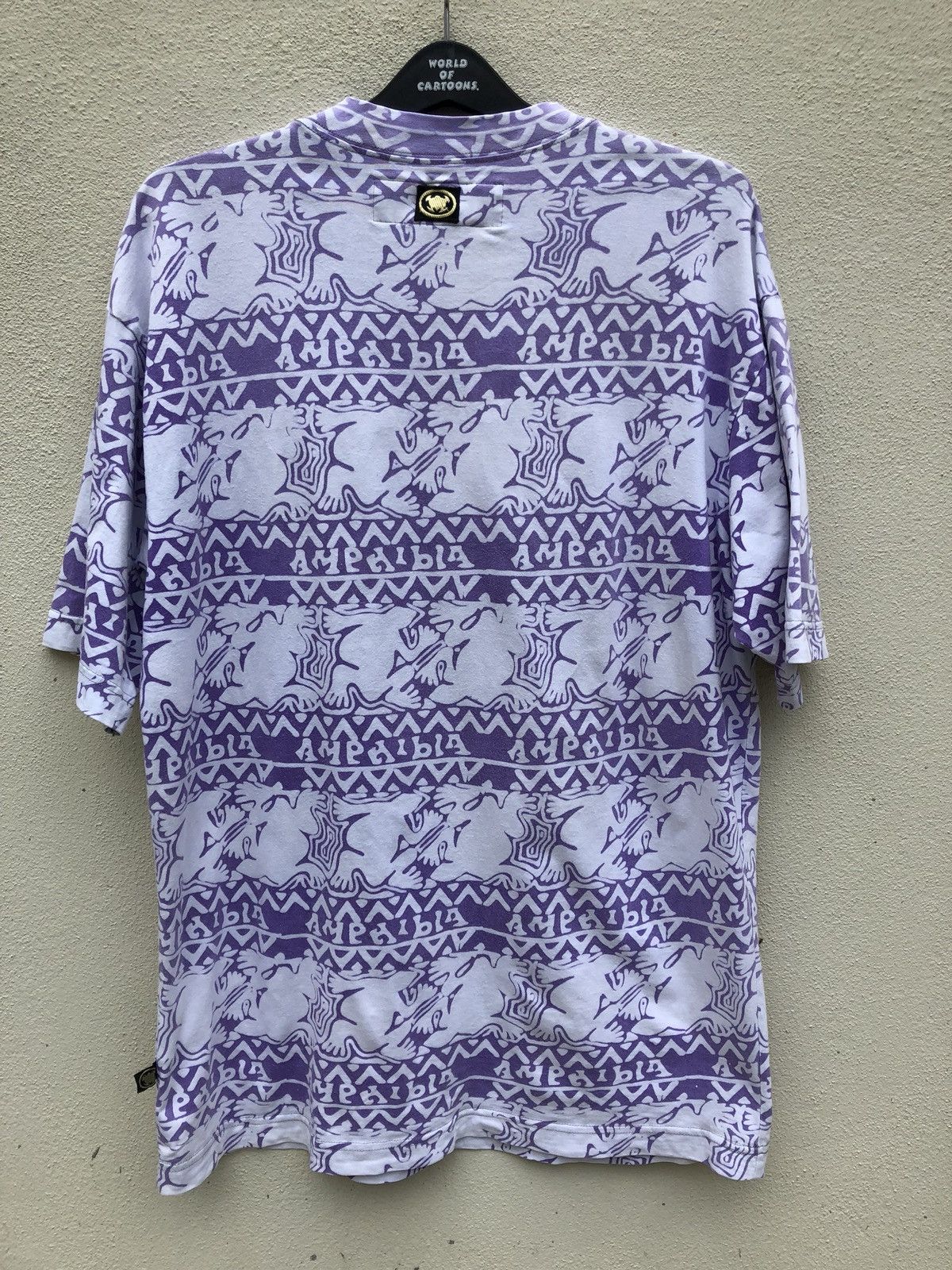 Vintage Vtg Amphibia Pop Art Street Wear t shirt Size US L / EU 52-54 / 3 - 7 Thumbnail