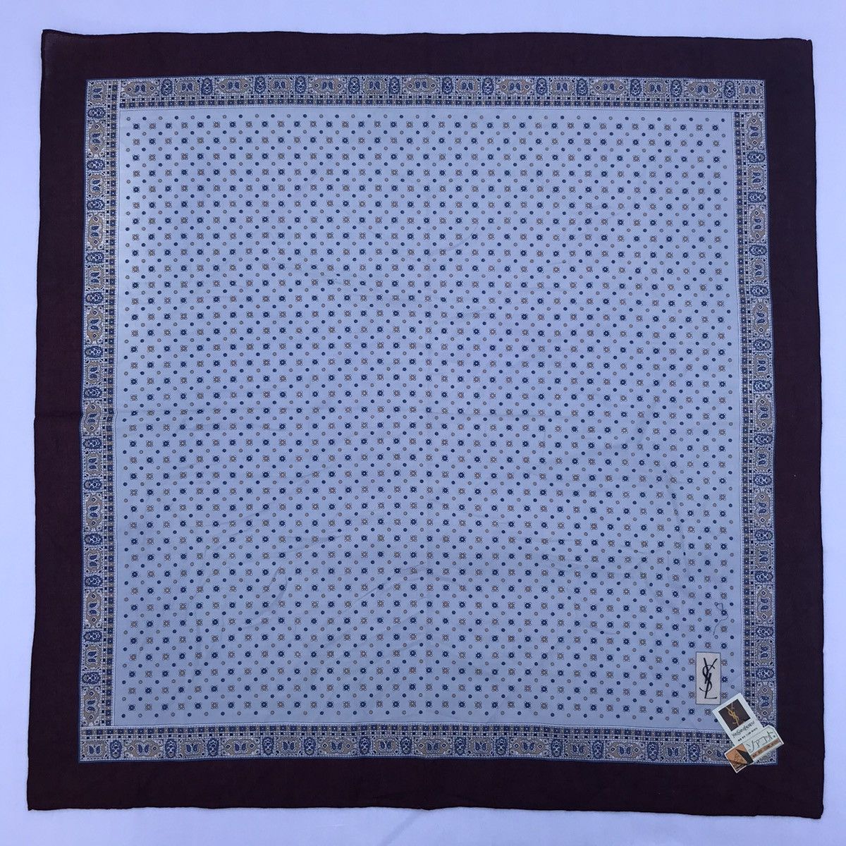 Yves Saint Laurent Vintage YVES SAINT LAURENT bandana handkerchief neckerchief Size ONE SIZE - 2 Thumbnail