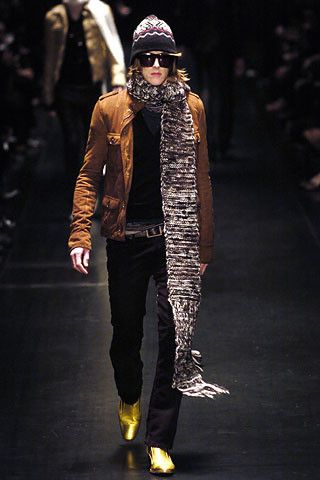 Dior × Hedi Slimane Dior homme AW/05 oversized scarf | Grailed