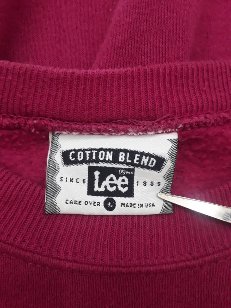 Lee Vintage Lee Sweatshirt Made In U.S.A Size US L / EU 52-54 / 3 - 3 Thumbnail
