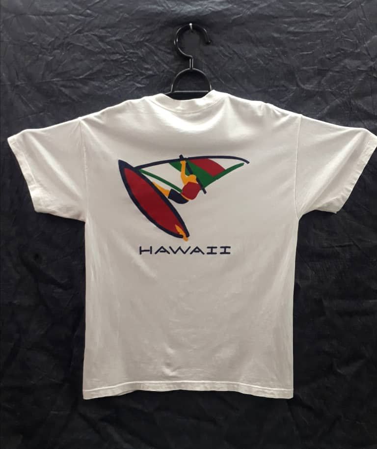 Vintage Vintage HAWAII White Tees Made In U.S.A Size US L / EU 52-54 / 3 - 1 Thumbnail