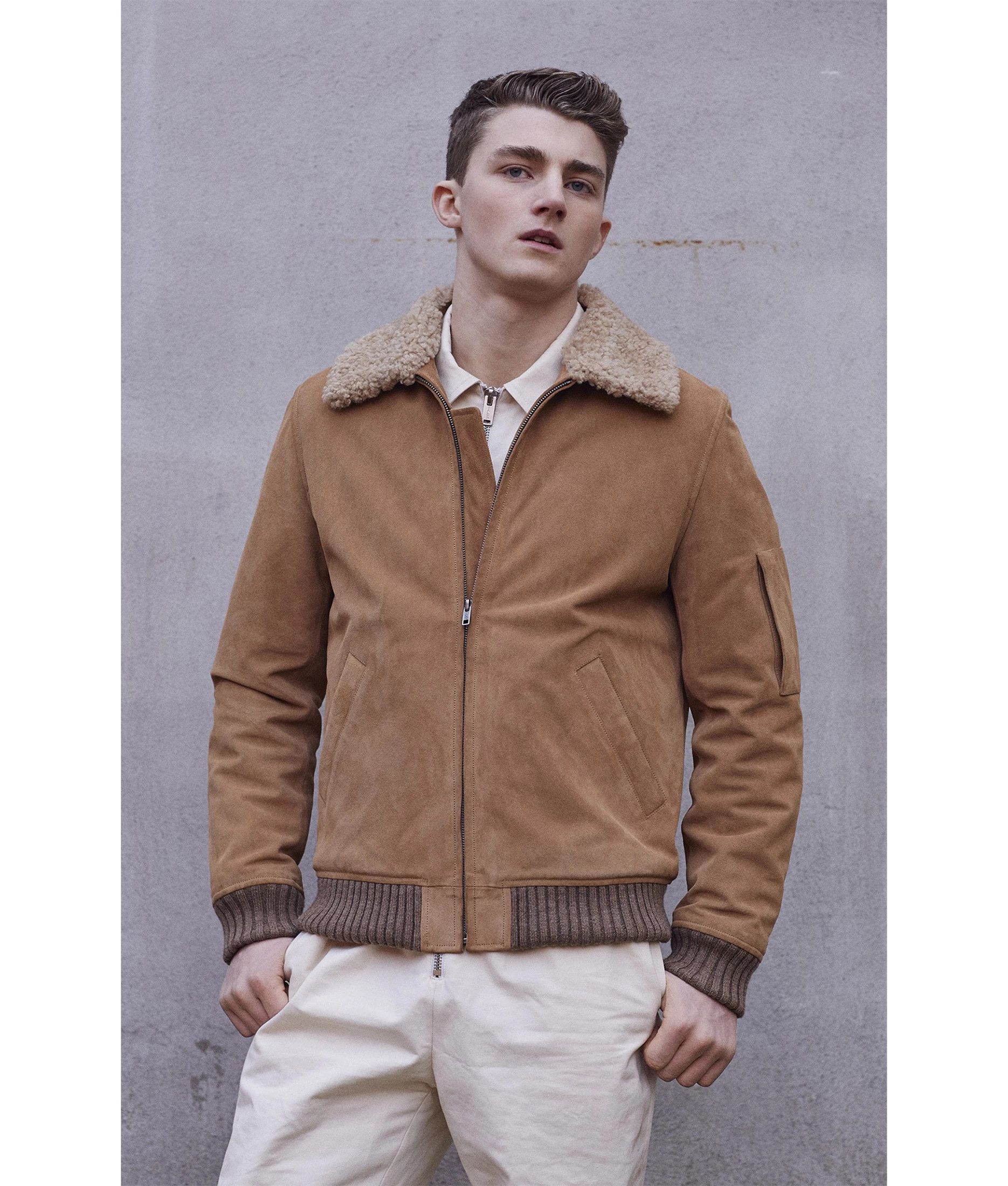 A.P.C. × Louis W. Final Drop APC x Louis W Emmanuel Jacket Suede & Shearling Size US S / EU 44-46 / 1 - 1 Thumbnail