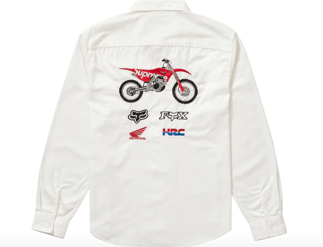 Supreme honda hot sale work shirt