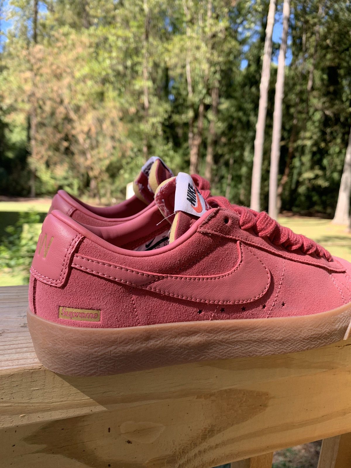 Nike Supreme Supreme x SB Blazer Low GT Desert Bloom 2016 Grailed