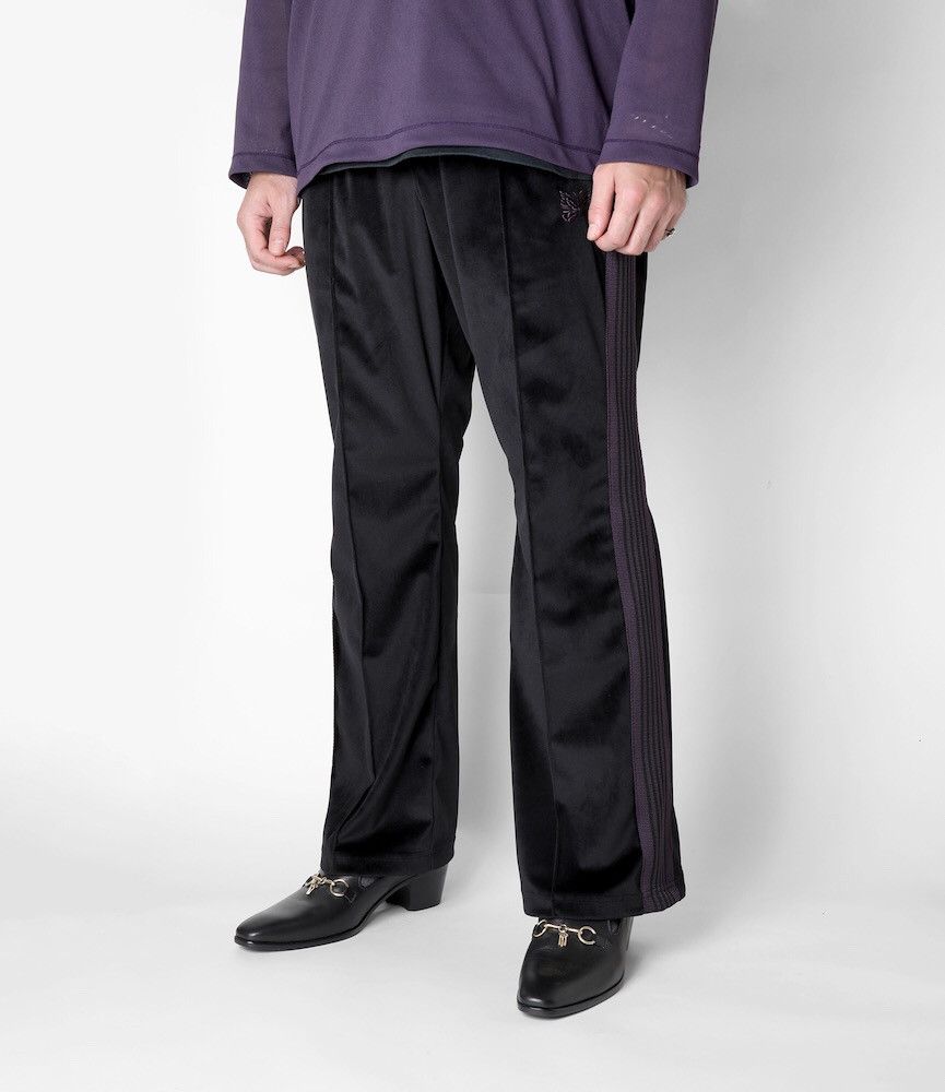 Needles Needles Poly Velour Boot-Cut Track Pants | Grailed