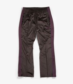 Needles Black Fringe Boot-Cut Track Sweatpants Needles